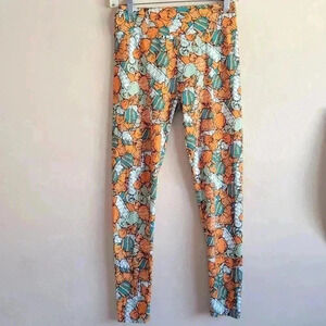 Lularoe halloween candy print leggings one size
